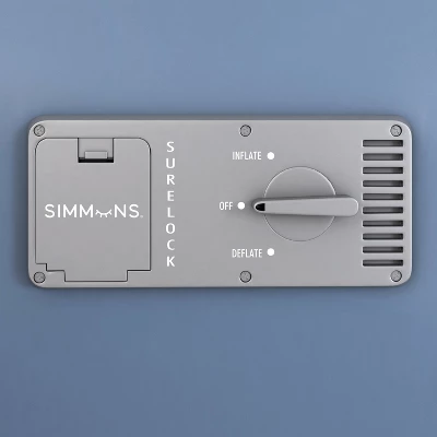 Simmons Rest Aire 17" Comfort Top Anti-Microbial Air Mattress With Built-in Pump - Full 4 Simmons Rest Aire 17" Comfort Top Anti-Microbial Air Mattress With Built-in Pump - Full - Image 2