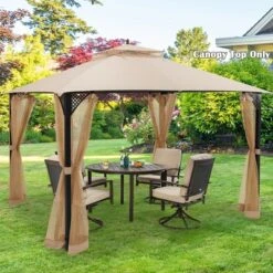 10' X 12' Patio Gazebo Replacement Top Cover 2-Tier Canopy CPAI-84 Outdoor -Coleman Camp Shop GUEST 0505bb4d c2b2 4ab1 828e 05390994b631