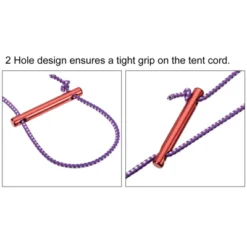 Unique Bargains Tent Rope Adjusters Aluminum Alloy Fasteners For Outdoor Camping Hiking -Coleman Camp Shop GUEST 05977206 4f02 4598 98d8 70f9472df3a7