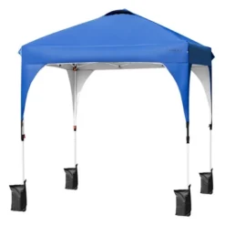 Costway 6.6x6.6 FT Pop Up Canopy Tent Shelter Height Adjustable W/ Roller Bag -Coleman Camp Shop GUEST 0695f882 83be 4312 9c5d 59499ec9beb2