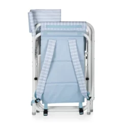 Picnic Time Outdoor Directors Chair - Mod Denim Stripes -Coleman Camp Shop GUEST 09b42dea f2d0 4250 af06 31d3763a815d