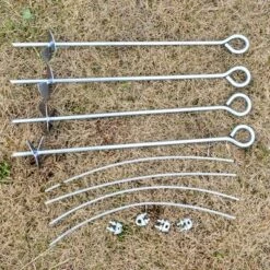 Outsunny 6'x8' Outdoor Storage Shelter With Rollup & Zipper Door, Heavy Duty Carport Shed For Motorcycle Garden Storage, Grey -Coleman Camp Shop GUEST 0b8e2f44 7353 454f aedd 6d129247aac9