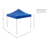 Pop-Up Canopy – Water-Resistant Outdoor Party Tent With Instant Set-Up, Easy Storage, And Portable Carry Bag – 10x10 Sun Shelter By Stalwart (Blue) -Coleman Camp Shop GUEST 0c682b55 f1e3 4cdd a98a 8ebfe19f0b40