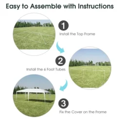 Costway 10'x20' Outdoor Party Wedding Tent Heavy Duty Canopy Pavilion -Coleman Camp Shop GUEST 0ce68645 5c6e 47bc 86cb 9227df74cfbe