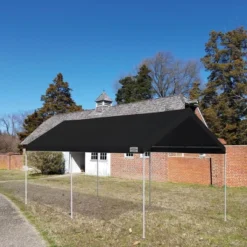 Caravan Canopy Domain 10 X 20 Foot Straight Leg Instant Canopy Roof Top And Carport Shelter Tent Sidewall Set With Zipper Closure, Black -Coleman Camp Shop GUEST 0d9c5aa4 fd29 47d1 8fc2 7501cc65087b