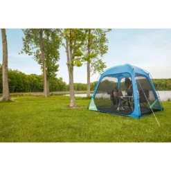 Coleman 8'x8' Skyshade Screendome Shelter - Blue -Coleman Camp Shop GUEST 0e639742 c28e 4e43 a27a 6cfb2fe0c021