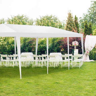 Costway 10' X 30' Outdoor Wedding Party Event Tent Gazebo Canopy 4 Costway 10' X 30' Outdoor Wedding Party Event Tent Gazebo Canopy - Image 2