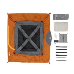 Core Equipment 4 Person Straight Wall Tent - Orange -Coleman Camp Shop GUEST 0fff8cd8 62a8 40f2 90ea 8c3bf2dfe383