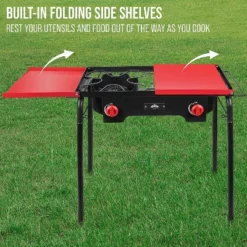 Hike Crew Double-Burner Camping Stove, Portable Propane Stovetop W/Bag -Coleman Camp Shop GUEST 14cb62e0 21f9 4f00 b782 36e1723a94c9