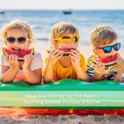 Beach Tent Sun Shelter - Sport Umbrella With UV Protection, Zip Up Porch For Privacy, And Carry Bag - Shade For Families By Wakeman Outdoors 11 Beach Tent Sun Shelter - Sport Umbrella With UV Protection, Zip Up Porch For Privacy, And Carry Bag - Shade For Families By Wakeman Outdoors -Coleman Camp Shop GUEST 1570d96f 4b69 4816 a19a f961659711c1 1