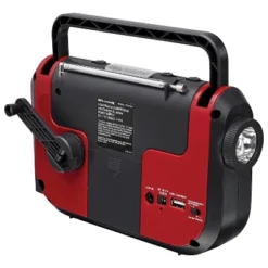 WeatherX WB/AM/FM Solar Charge Radio - Red (WR383R) -Coleman Camp Shop GUEST 19128fcb 2b85 4d95 8290 9d145984b17d