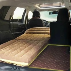 Costway Inflatable SUV Air Backseat Mattress Flocking Travel Pad W/Pump Camping Travel -Coleman Camp Shop GUEST 19655672 ca01 4d71 be67 558120ce10cb