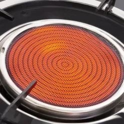 Barton 2 Burner Glass Cooktop Auto Ignition Stove Infrared Flame Ceramic Head With Regulator, Black -Coleman Camp Shop GUEST 1a0f5e01 416d 4d9d a1dd d39632ac3845