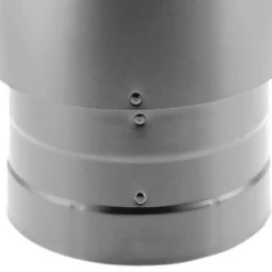 DuraVent DVL 6DVL-X8 Double Wall Interior Stove Pipe Increaser To Vent Smoke & Exhaust, 6 Inch Diameter To 8 Inch Diameter Connection, Black -Coleman Camp Shop GUEST 1b3754f5 de51 4de2 adf3 5087e33b2ae2