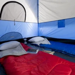 Leisure Sports 6-Person Waterproof Dome Tent For Camping - Blue/Grey -Coleman Camp Shop GUEST 239f223f 8bac 48bd b4de f3936ec6669c