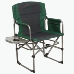 Kamp-Rite Portable Compact-Fold Director's Chair With Side Table & Cup Holder For Camping, Tailgating, And Sports, 225 LB Capacity -Coleman Camp Shop GUEST 23e5b945 cc93 4142 94c1 f2eb1de8a90c