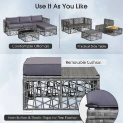 Costway Rocking Chair With PU Cushion Modern Rocker With Rubber Wood Frame Black/Red 13 Costway Rocking Chair With PU Cushion Modern Rocker With Rubber Wood Frame Black/Red -Coleman Camp Shop GUEST 2744cabd 80f9 470c 915c abe27e8d2b31