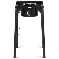 Costway Portable Propane 100000BTU Single Burner Outdoor Camp Stove W Adjustable Legs -Coleman Camp Shop GUEST 2bde1d45 ebf8 456d 9214 9cff5f2b98ce