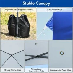 Costway 8x8 FT Pop Up Canopy Tent Shelter Wheeled Carry Bag 4 Canopy Sand Bag 21 Costway 8x8 FT Pop Up Canopy Tent Shelter Wheeled Carry Bag 4 Canopy Sand Bag -Coleman Camp Shop GUEST 30d9735f f412 4d49 a0b3 6ff64426a861