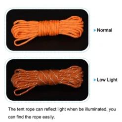 Unique Bargains Tent Ropes Nylon Reflective Guyline Cord With Aluminum Cord Adjusters For Camping Hiking -Coleman Camp Shop GUEST 30e163c4 acd5 4d53 b4b6 d1177be37686