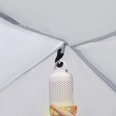 Outsunny Large Screen House Or Camping Canopy Breathable Tent, Hang Hook For Lantern At Night, 6-8 Person Dome Tent, 11.5' X 11.5', White 7 Outsunny Large Screen House Or Camping Canopy Breathable Tent, Hang Hook For Lantern At Night, 6-8 Person Dome Tent, 11.5' X 11.5', White - Image 5