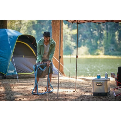 Coleman Cross Rocker Outdoor Portable Chair - Deep Ocean 8 Coleman Cross Rocker Outdoor Portable Chair - Deep Ocean - Image 6