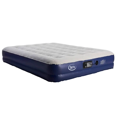 Serta 12" Queen Air Mattress With Insta 3 Pump 4 Serta 12" Queen Air Mattress With Insta 3 Pump - Image 2