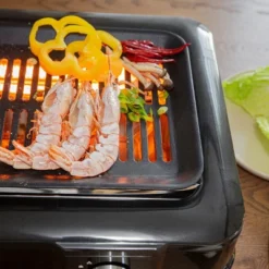 Barton 1600W Electric Smokeless Infrared Grill Adjustable Temperature BBQ Grilling Non-Stick Grate & Drip Tray 8 Barton 1600W Electric Smokeless Infrared Grill Adjustable Temperature BBQ Grilling Non-Stick Grate & Drip Tray -Coleman Camp Shop GUEST 3da4a79c 4c1e 4480 b882 24cd7498f42a