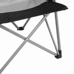 KingCamp Padded Outdoor Folding Lounge Chair Swiveling Cupholder, Side Pocket, And Carry Bag For Camping, Sporting Events, And Tailgating, Black/Grey -Coleman Camp Shop GUEST 3ebdc860 4fa0 4613 adeb 36475d650628