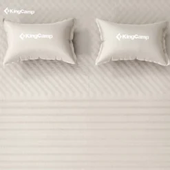 KingCamp Self-Inflating Double Mattress Sleeping Pad Mat With 2 Pillows For Camping, Backpacking, Hiking, Fishing, & Traveling, Beige -Coleman Camp Shop GUEST 401e5b51 ab37 44ba b0b9 ab5426d7cefe