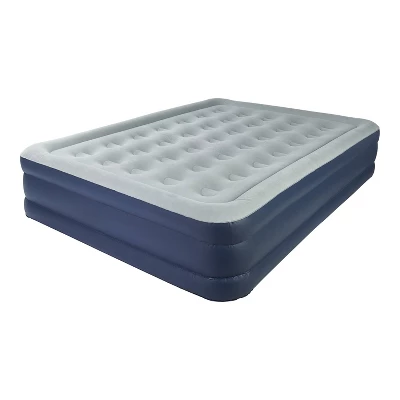 Serta 16" Rechargeable Air Mattress With Electric Pump - Queen 3 Serta 16" Rechargeable Air Mattress With Electric Pump - Queen