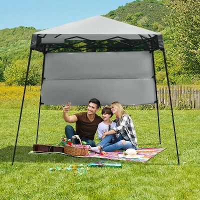 Costway 7x7 FT Slant Leg Pop-up Canopy Tent Shelter Adjustable Portable Carry Bag 13 Costway 7x7 FT Slant Leg Pop-up Canopy Tent Shelter Adjustable Portable Carry Bag - Image 11
