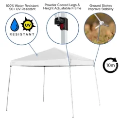 Flash Furniture 8'x8' Outdoor Pop Up Event Slanted Leg Canopy Tent With Carry Bag 16 Flash Furniture 8'x8' Outdoor Pop Up Event Slanted Leg Canopy Tent With Carry Bag -Coleman Camp Shop GUEST 44c7b237 28a9 4218 9fbc 880d42f49e7b