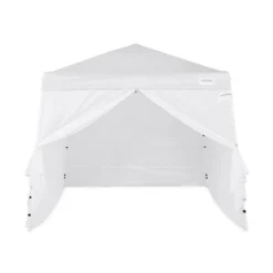 Caravan Canopy V-Series 10 X 10 Foot Tent Sidewalls, White (Sidewalls Only)