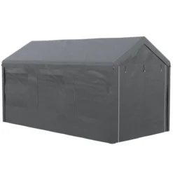 Outsunny 10' X 20' Carport & Party Tent, Height Adjustable Portable Garage With Mesh Windows For Parties, Wedding And Events 11 Outsunny 10' X 20' Carport & Party Tent, Height Adjustable Portable Garage With Mesh Windows For Parties, Wedding And Events -Coleman Camp Shop GUEST 4a525b6e 8291 48d0 8150 e9a91f43390a