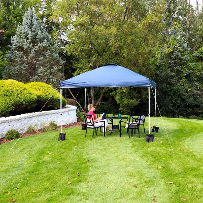 Sunnydaze Decor Sunnydaze Premium Pop-Up Canopy With Rolling Carry Bag And Sandbags 10 Sunnydaze Decor Sunnydaze Premium Pop-Up Canopy With Rolling Carry Bag And Sandbags - Image 8