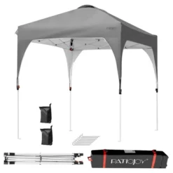 Costway 6.6x6.6 FT Pop Up Canopy Tent Shelter Height Adjustable W/ Roller Bag -Coleman Camp Shop GUEST 4bcf3717 5505 41ff 8e03 da693bd26a57