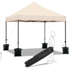 Yaheetech Pop-up Waterproof Canopy 10'x10' -Coleman Camp Shop GUEST 4be9d198 5d01 49fd ad4c c65324ee6221