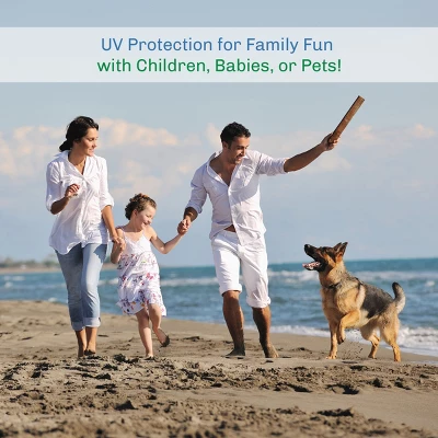 Beach Tent Sun Shelter - Sport Umbrella With UV Protection, Zip Up Porch For Privacy, And Carry Bag - Shade For Families By Wakeman Outdoors 7 Beach Tent Sun Shelter - Sport Umbrella With UV Protection, Zip Up Porch For Privacy, And Carry Bag - Shade For Families By Wakeman Outdoors - Image 5