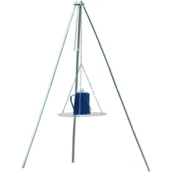 Coghlan's Tri-Pod Grill And Lantern Holder, Adjustable Height, Campfire Cookouts -Coleman Camp Shop GUEST 55a97885 8370 4e6e 9dec e5bf70ca8f9f