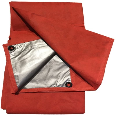 Moose Supply All Weather Picnic Tarp, Red, 5' X 7' 3 Moose Supply All Weather Picnic Tarp, Red, 5' X 7'