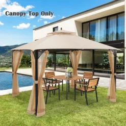 10' X 12' Patio Gazebo Replacement Top Cover 2-Tier Canopy CPAI-84 Outdoor -Coleman Camp Shop GUEST 57add562 358d 488a b6d3 31ad5c2acd65