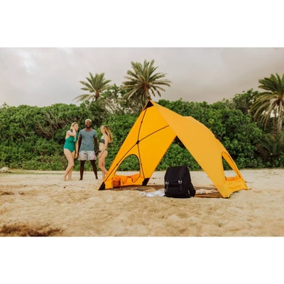 Picnic Time Pismo A-Frame Portable Beach Tent - Light Orange 7 Picnic Time Pismo A-Frame Portable Beach Tent - Light Orange - Image 5