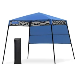 Tangkula 7x7 FT Pop-up Canopy Portable Outdoor Offset Tent W/Carry Bag Blue/White/Grey -Coleman Camp Shop GUEST 5b928f53 0a19 4c98 ba6f a63df987b1f6