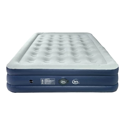 Serta 16" Rechargeable Air Mattress With Electric Pump - Queen 4 Serta 16" Rechargeable Air Mattress With Electric Pump - Queen - Image 2