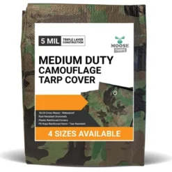 Moose Supply Waterproof Poly Camo Tarp Cover -Coleman Camp Shop GUEST 5dbd9ddd a5fb 4b67 8d65 514087437b3b