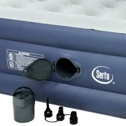 Serta 16" Rechargeable Air Mattress With Electric Pump - Queen 18 Serta 16" Rechargeable Air Mattress With Electric Pump - Queen -Coleman Camp Shop GUEST 5e9427ab dda1 4ff9 84af 40a5c37ea0b3