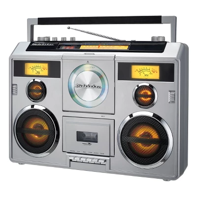 Studebaker SB2140 Sound Station Portable Stereo Boombox With Bluetooth, CD, AM/FM Radio And Cassette Player/Recorder 9 Studebaker SB2140 Sound Station Portable Stereo Boombox With Bluetooth, CD, AM/FM Radio And Cassette Player/Recorder - Image 8