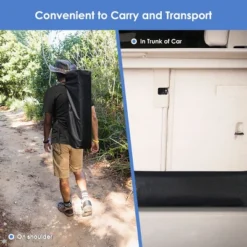 Tangkula 7x7 FT Pop-up Canopy Portable Outdoor Offset Tent W/Carry Bag Blue/White/Grey -Coleman Camp Shop GUEST 608a93b4 a9d9 4324 ab2d 8a3c705d69f1