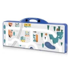 Picnic Time Folding Play Town Picnic Table - Blue